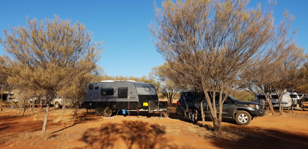 Gemtree campground Plenty Highway