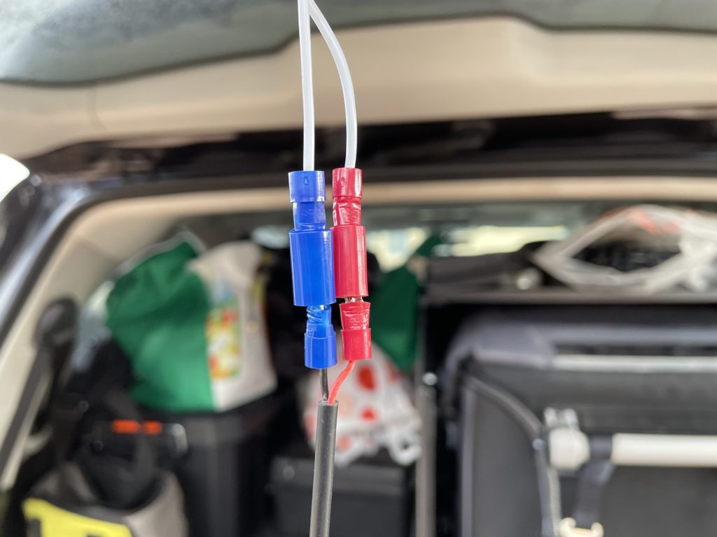 LED work-light install wiring connection